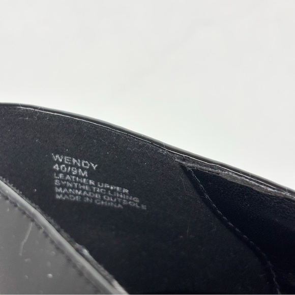 Dune London Wendy Classic Black Point Toe Heels Sz 9 - Picture 7 of 9